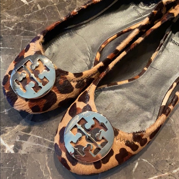 Tory Burch Cheetah Print Flats US 7.5 - Picture 3 of 8